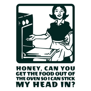 Vintage cooking meme