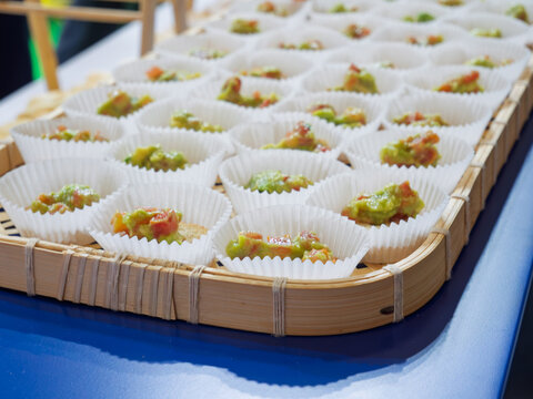 Delicious Traditional Desserts Displayed on a Tray