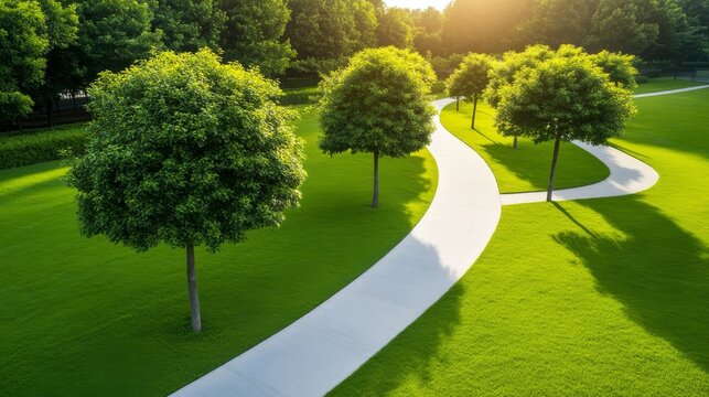 Soft Overcast Light Past the Solar-Powered Buildings: Smart Irrigation Watering Urban Trees With Reused Water Susta &acirc;&euro;&ldquo; Skyline Study 4
