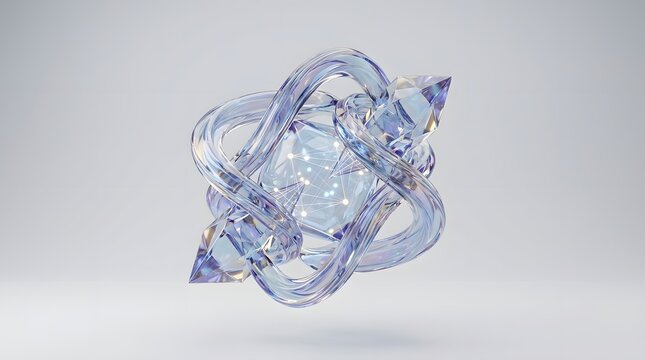 Abstract Crystalline Core Energy Sphere