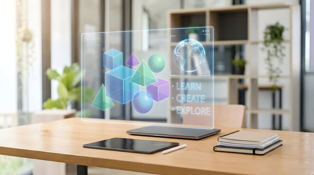 Holographic Augmented Reality Design Interface in Workspace