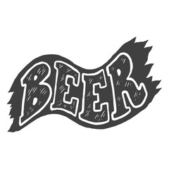 Obraz premium Celebrate Oktoberfest with this beer badge