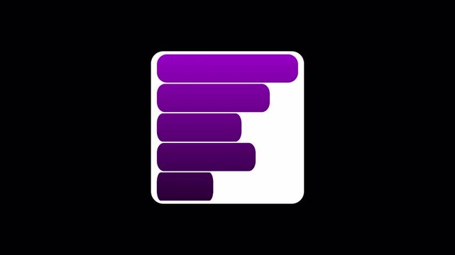A modern corporate bar graph and dynamic trendline charting upward mobility, financial success and strategic progress, clean corporate typography and smooth keyframe for economy news broadcast in 4k.