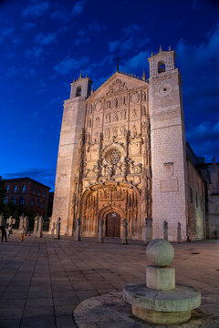 Church of San Pablo in Valladolid, Spain. Former Dominican convent.