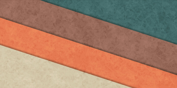 Minimalist Abstract Background with Diagonal Multicolored Layers
