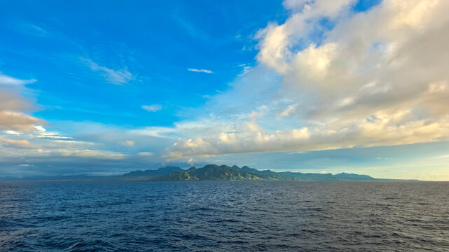 Guadalcanal, an Island in the Solomon Islands where the capital Honiara is.