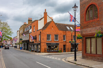 Obraz premium Streets and architecture of Eton, UK