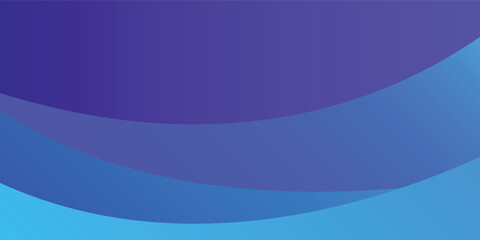 Obraz premium Top paper layer circle blue abstract background, modern blue gradient design.