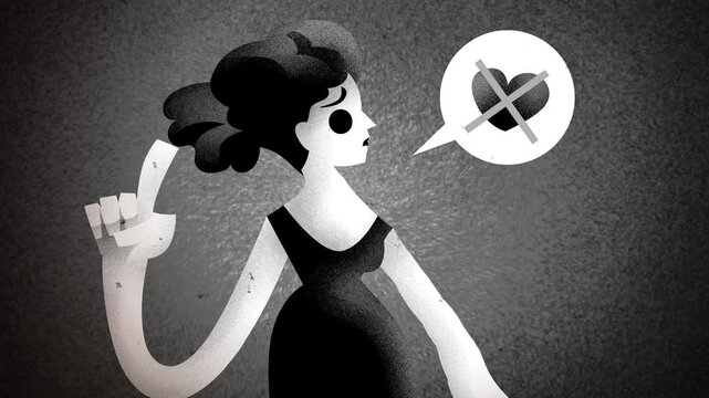 man declaring love while woman puts him in the friendzone