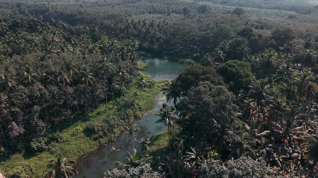 Valiayatrumugom Aerial View, Southern Tamil Nadu