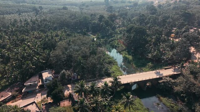Valiayatrumugom Aerial View, Southern Tamil Nadu