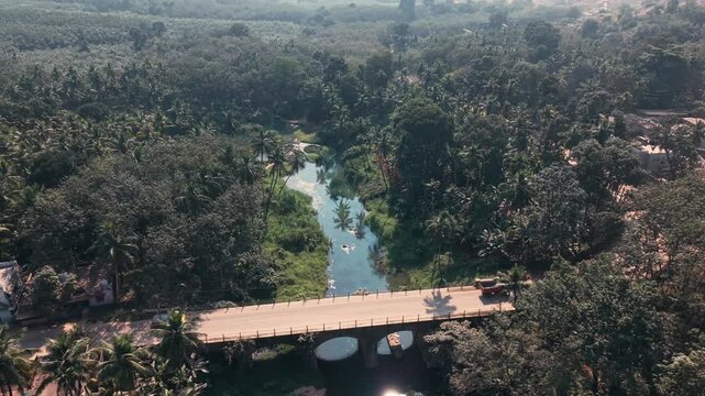 Valiayatrumugom Aerial View, Southern Tamil Nadu
