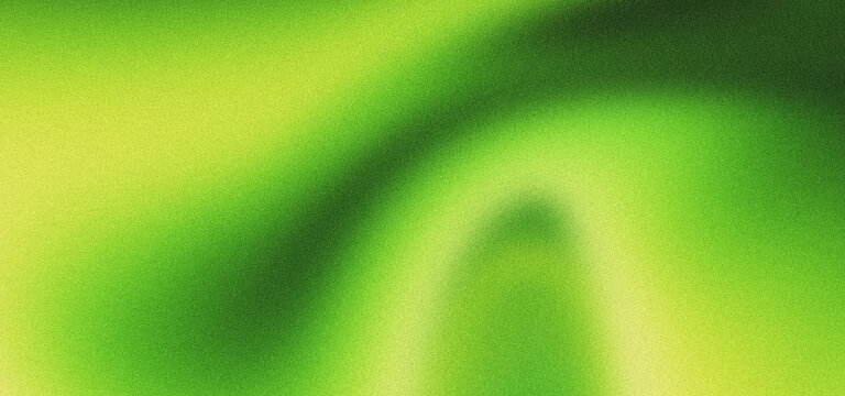 Abstract green gradient background with grainy texture. Soft lime and emerald waves for organic web design. Minimalist blurred backdrop for eco-friendly branding and natural wellness posters.