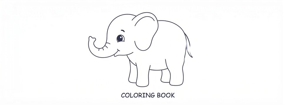 vector illustration of an elephant