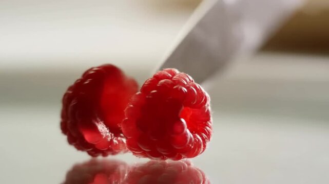raspberry slice