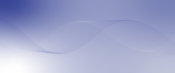 Naklejka premium Modern Aesthetic Minimalist Wave Abstract Gradient Background for Creative Branding and Web Header