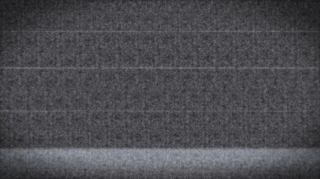 Vintage television static noise glitch effect on old tv screen, no signal interference