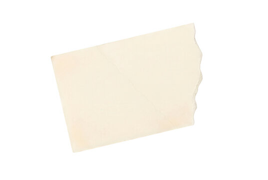 Um peda&ccedil;o de fita adesiva bege ou fita crepe isolada sobre um fundo branco, apresentando uma borda serrilhada e textura fosca, ideal para colagens, scrapbooking, design gr&aacute;fico e projetos de arte.
