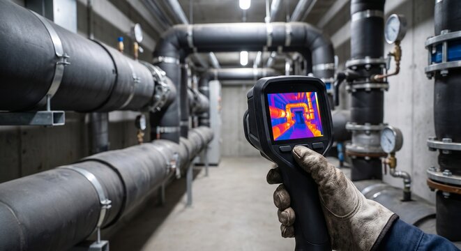 Thermal Imaging Diagnostics of Urban Geothermal Heat Pipes