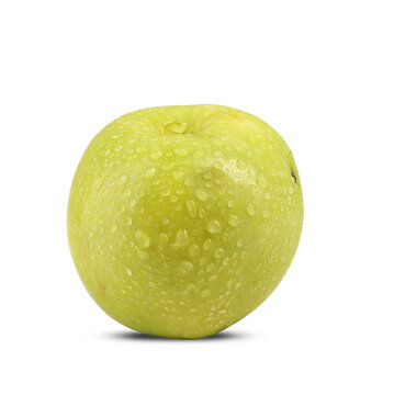 one green apple