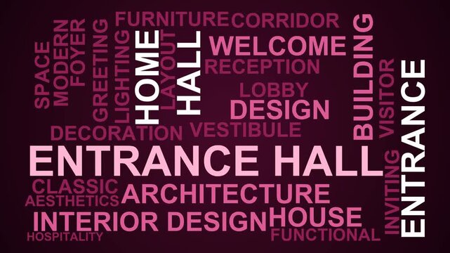 Entrance Hall Word Cloud