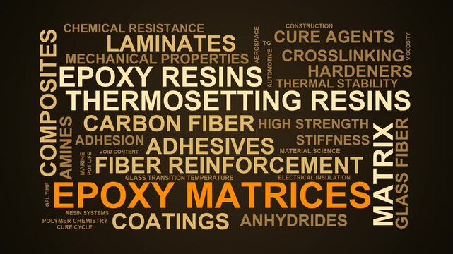 Epoxy Matrices Word Cloud