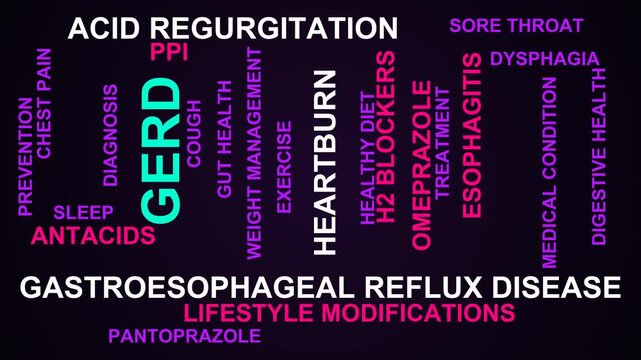 Gerd Word Cloud