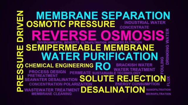 Reverse Osmosis Word Cloud