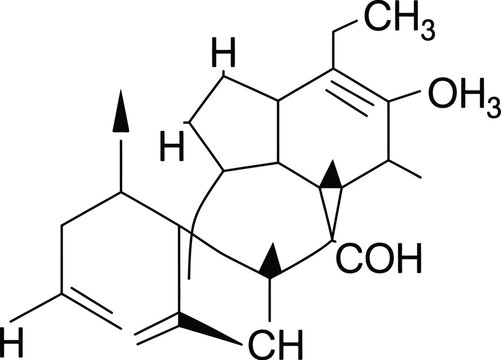 Structural chemical formulas of testosterone molecule, male sex hormone androgen symbol, molecular chemistry concept, candy cane frames, Christmas border, New Year holiday design.
