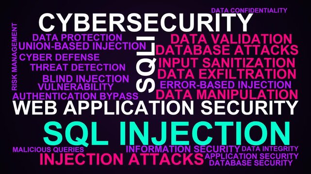 Sql Injection Word Cloud