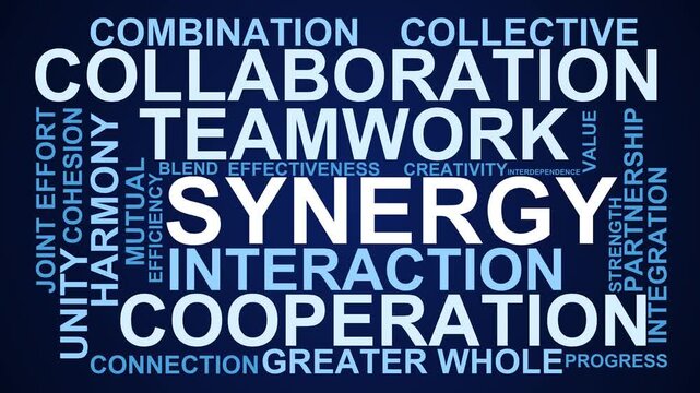 Synergy Word Cloud