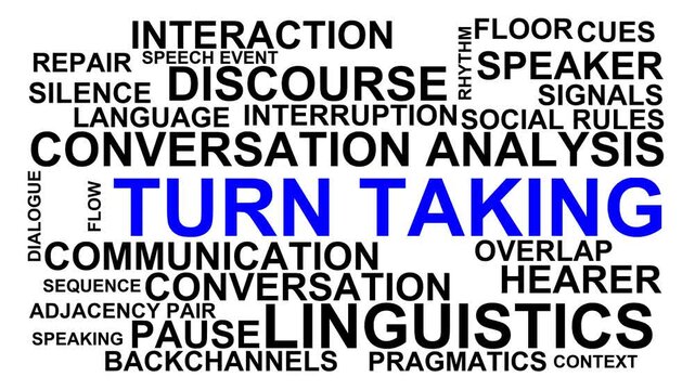 Turn Taking Word Cloud