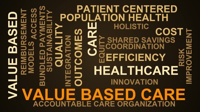 Value Based Care Word Cloud