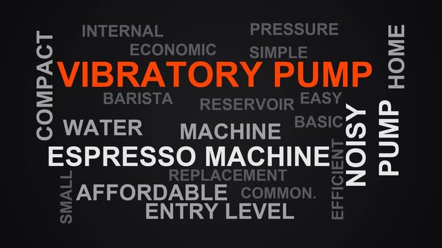 Vibratory Pump Word Cloud