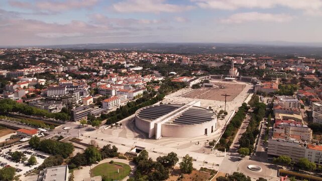 Fatima Basilica Pilgrimage Landmark Sacred Space Fatima