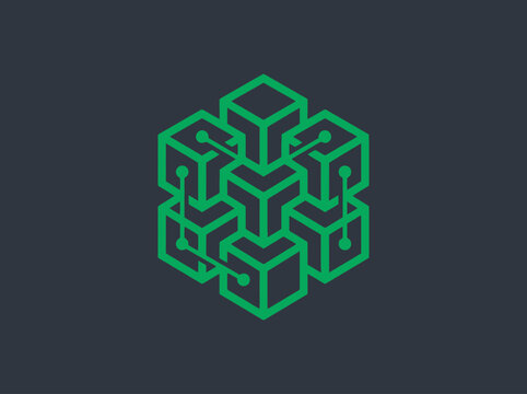 Abstract Digital Network Structure Representing Technology And Data Science