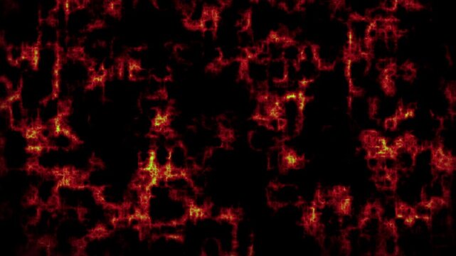 Radioactive Fire Energy Cloud Animation