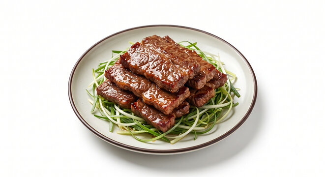 Grilled Soy Sauce Marinated Ribs