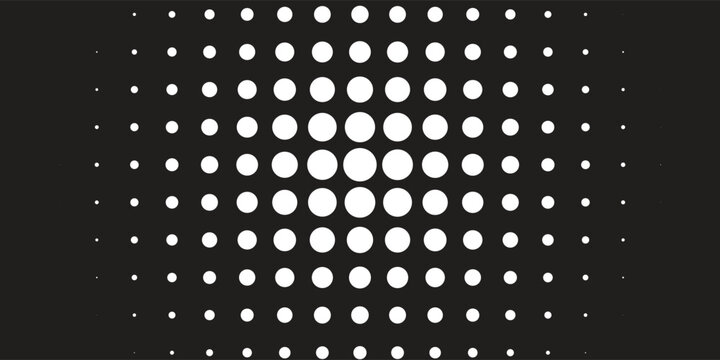 half tone radial pattern Abstract background