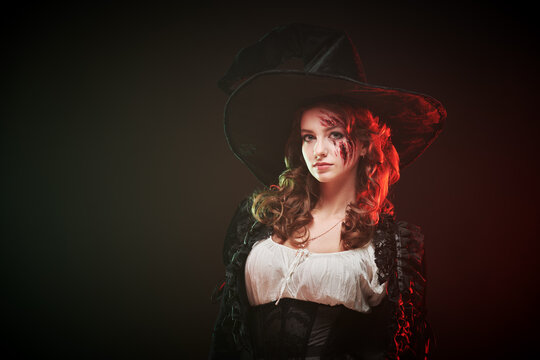 Wounded Halloween Witch