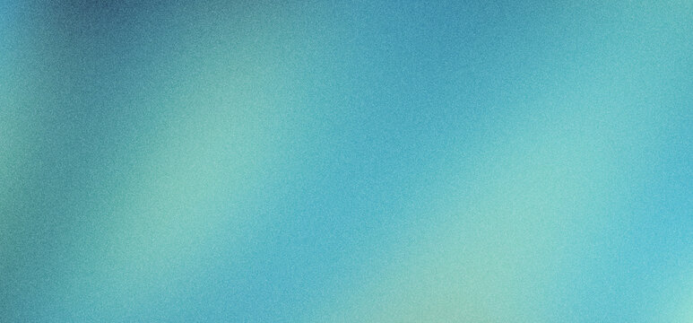 Teal background gradient texture grain abstract blue green backdrop with soft vignette and subtle noise for design, wallpaper, banner, copy space