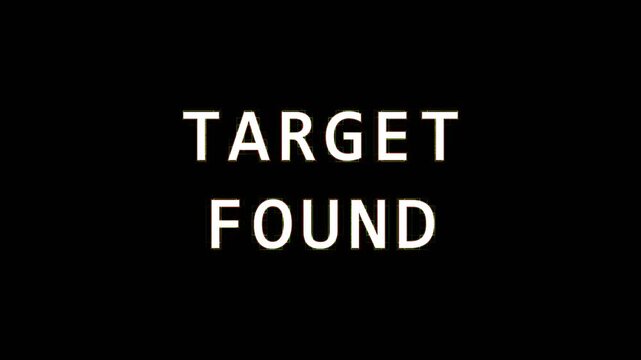 Six found notifications displayed sequentially on a black background during a stealth mission