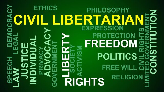 Civil Libertarian Word Cloud