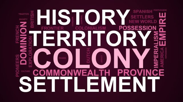 Colony Word Cloud