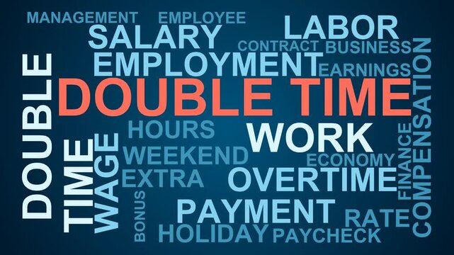 Double Time Word Cloud