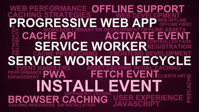 Install Event Word Cloud