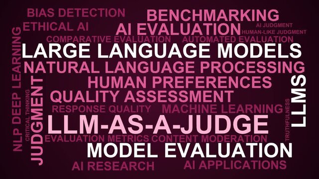 Llm-As-A-Judge Word Cloud