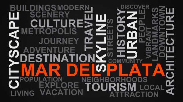 Mar Del Plata Word Cloud