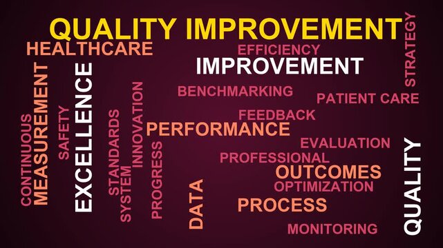 Quality Improvement Word Cloud
