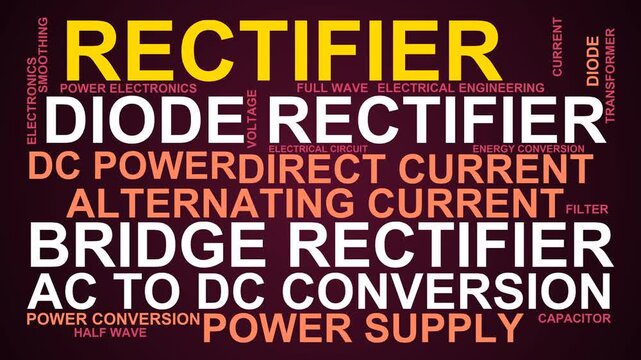 Rectifier Word Cloud
